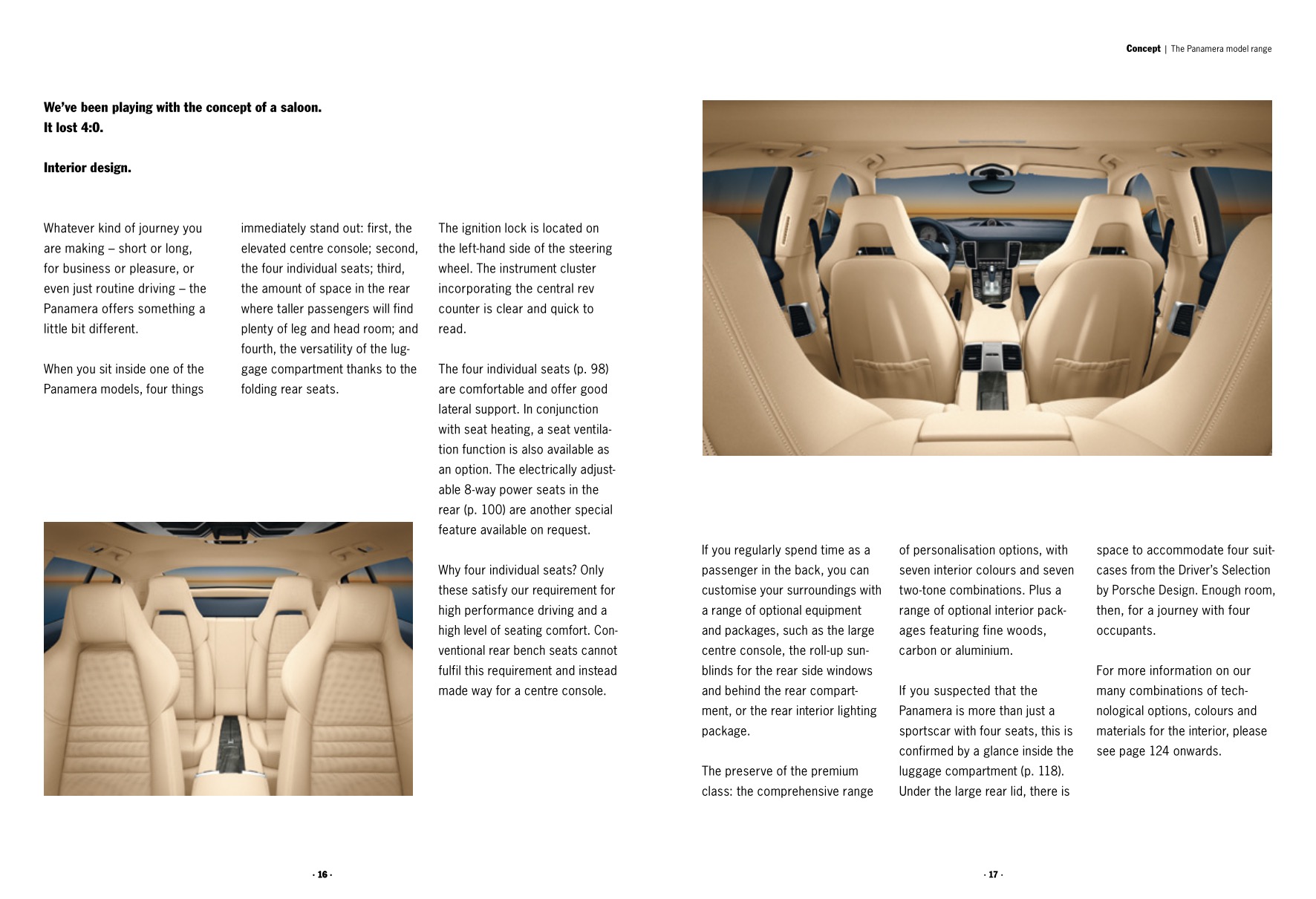2013 Porsche Panamera Brochure Page 75